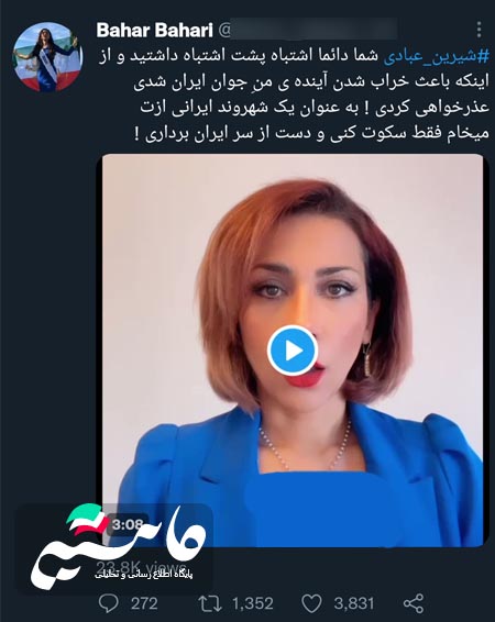 نقد شیرین عبادی